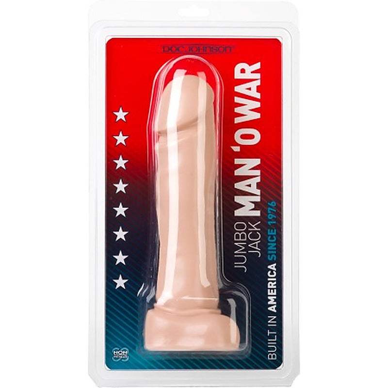 Jumbo Jack MAN O' WAR Realistic Dong by Doc Johnson - Realistic Dildos