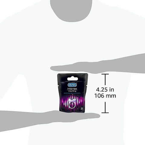 Play Vibrations Men's Cock Ring Stimulator by Durex - Vibrating Cock Rings