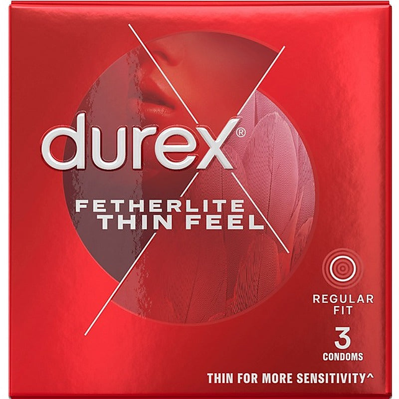 Fetherlite Thin Feel Regular Fit Condoms by Durex - Condoms