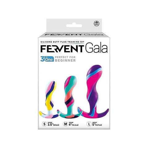 Fervent Gala Silicone Butt Plug Training Kit - Butt Plugs