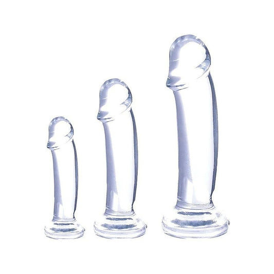 Ice Crystals Collection Triple Lover 3-in-1 Anal Plug - Butt Plugs