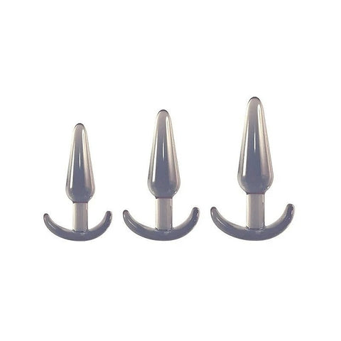 Excellent Power Butt Fantasy Triple Tapered Butt Plug Set - Butt Plugs