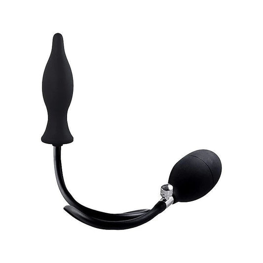 Strafe Inflatable Teardrop Silicone Butt Plug - Butt Plugs