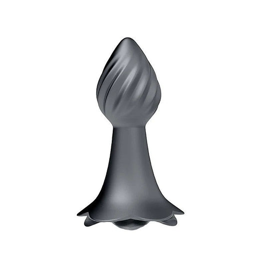 Iceberg Rose 10 Rhythms Vibrating Anal Plug - Butt Plugs