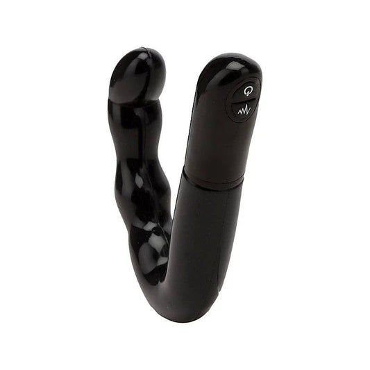 Excellent Power Ebony 10 Function Prostate Massager - Prostate Toys