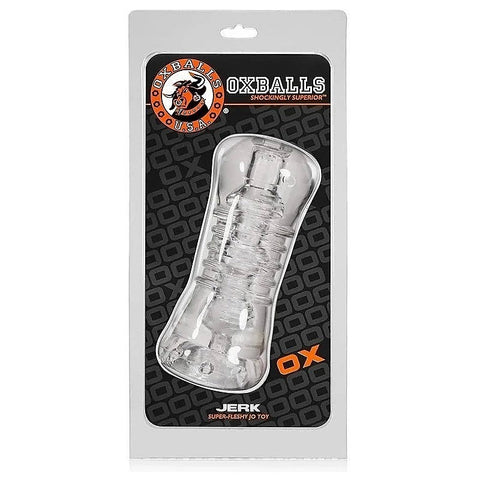 Premium Jerk Masturbator Clear by Oxballs - Masturbators and Strokers