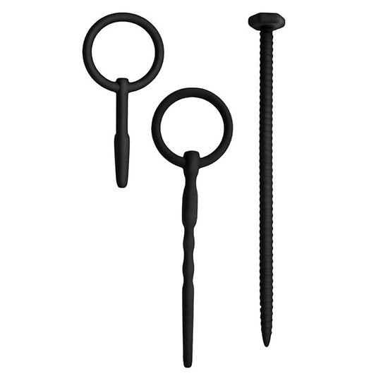Knot Knot Screw Silicone Urethral Sounding Kit - Urethral Sounds