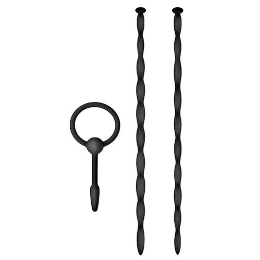 Knot Knot Twist Silicone Urethral Sounding Kit - Urethral Sounds
