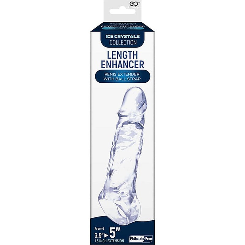 Ice Crystals Collection Penis Length Enhancer - Penis Sleeves and Extenders