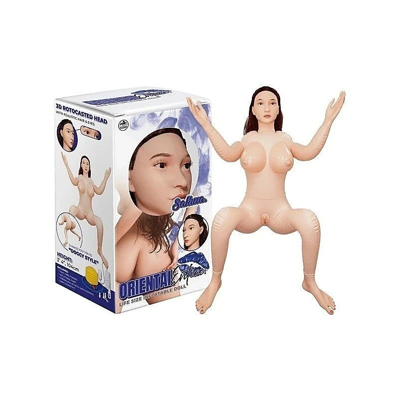 Oriental Entice Sakiua Life Size Inflatable Sex Doll - Love Dolls