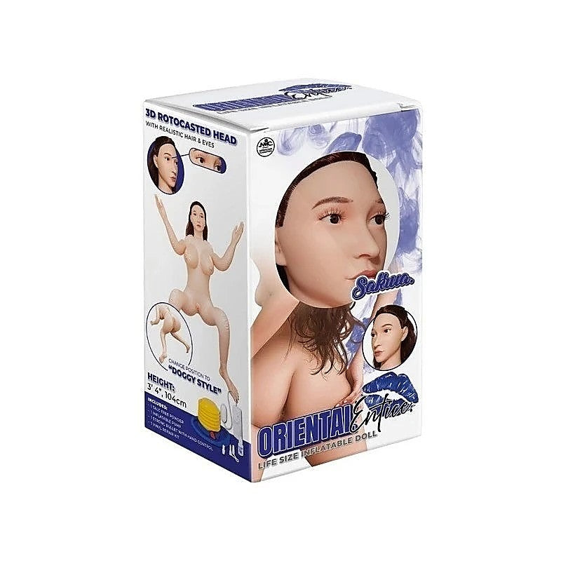 Oriental Entice Sakiua Life Size Inflatable Sex Doll - Love Dolls