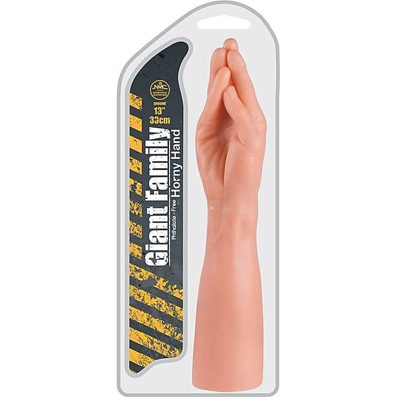 Giant Family 13 Inches Horny Hand Realistic Dong - Realistic Dildos