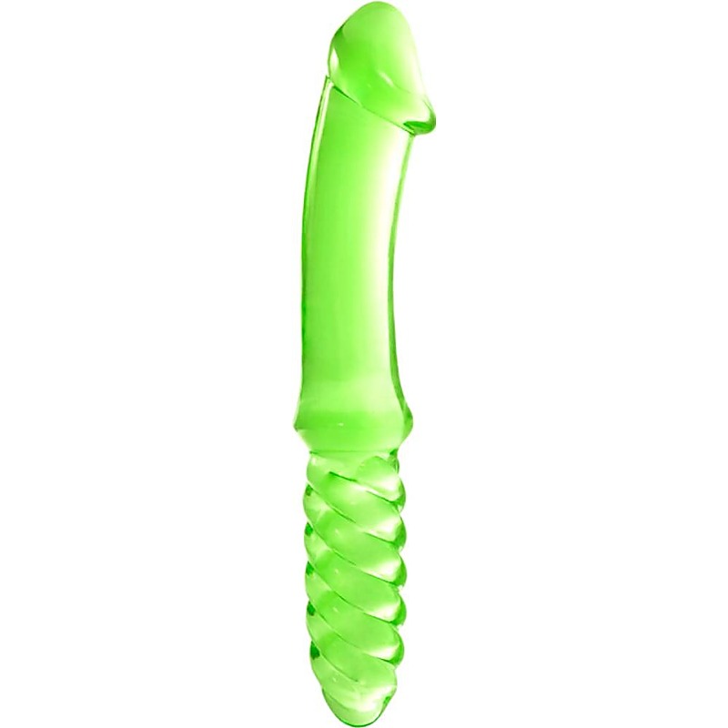 Lust Jelly Double Ended Flexible Shaft Realistic Dildo - Realistic Dildos
