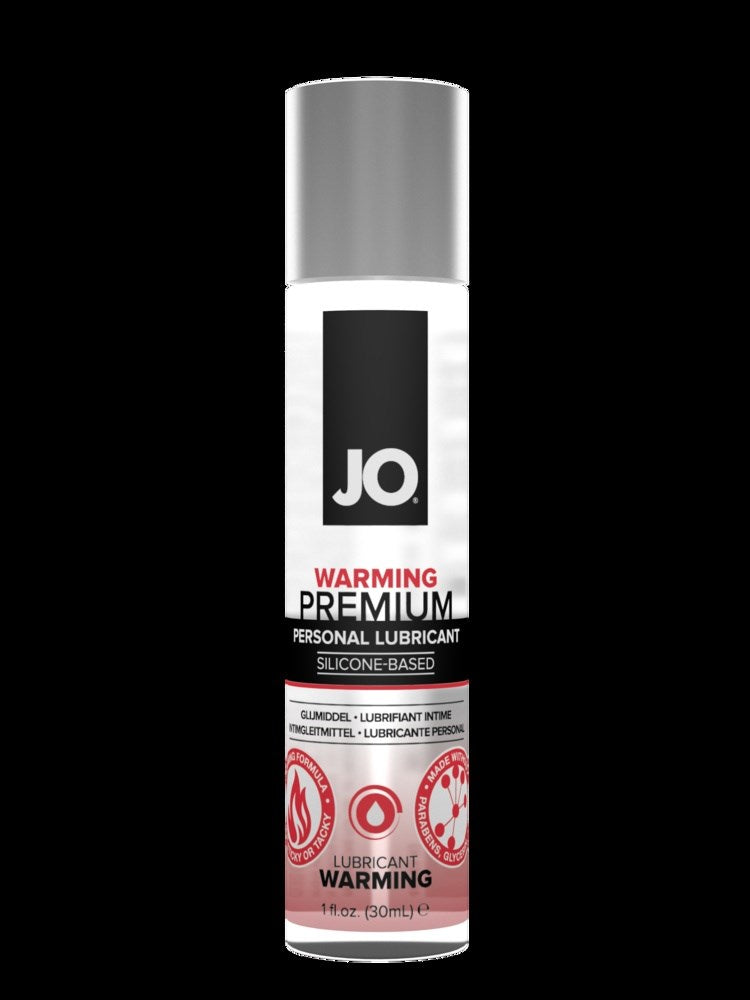 System Jo Silicone Based Premium Warming Lubricant 30ml Long Lasting Heat - - Silicone Based Lubes