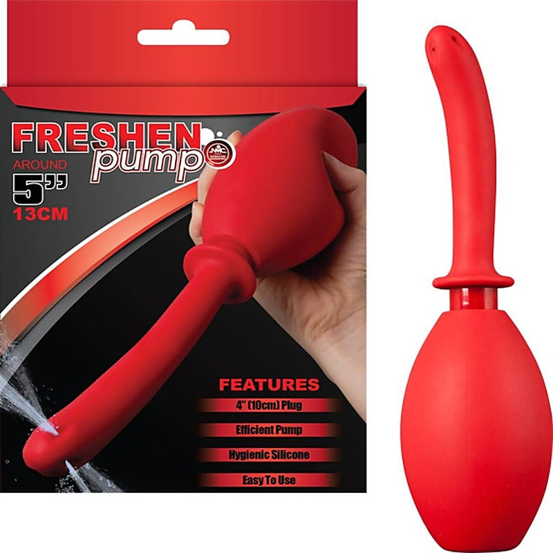 NANMA Corporation Excellent Power Freshen Pump Anal Douche with Pump Action - Enemas and Douches