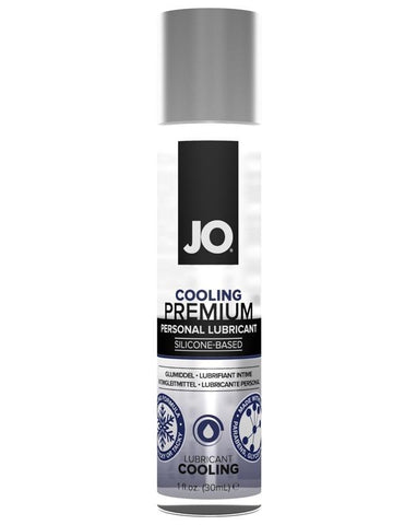 System Jo Silicone Based Premium Cool Lubricant 30ml Long Lasting Formula - Silicone Based Lubes