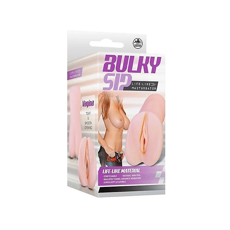 Bulky Sip Super Soft and Flexible Life Like Vagina - Masturbators and Strokers