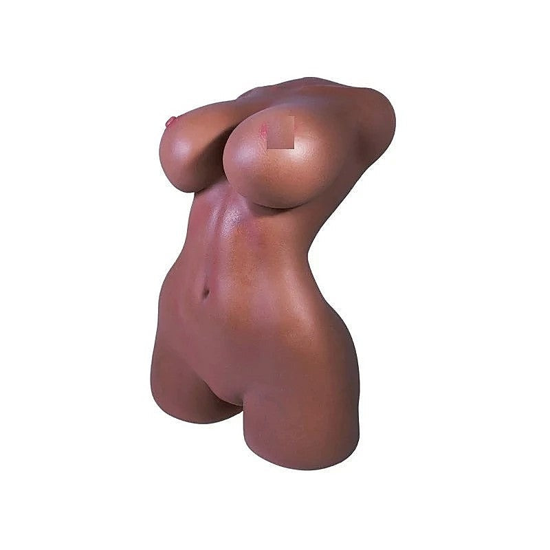 Gripping & Thrusting Silicone Life Like Torso Male - Realistic Butts And Vaginas