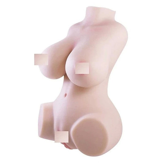 Gripping & Thrusting Life Like Silicone Torso Mens - Realistic Butts And Vaginas