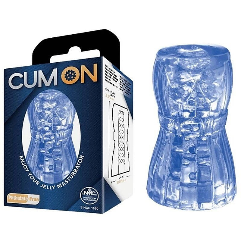 Cum On 3.3 Inches Pocket Jelly Masturbator - Masturbators and Strokers