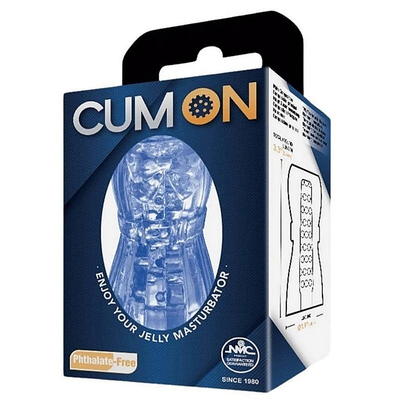 Cum On 3.3 Inches Pocket Jelly Masturbator - Masturbators and Strokers