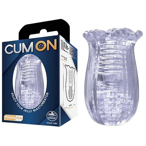 Cum On 3.2 Inches Pocket Jelly Masturbator - Masturbators and Strokers