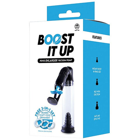 Boost It Up Male Penis Enlarger Vacuum Pump - Penis Pumps And Stretchers
