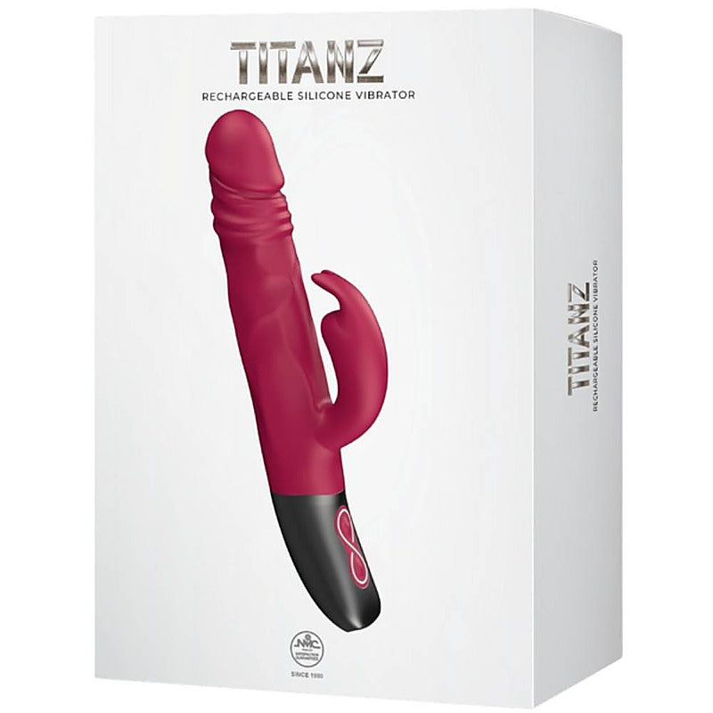 Titanz Rotating Rabbit Rechargeable by NANMA Corporation - Rabbit Vibrators