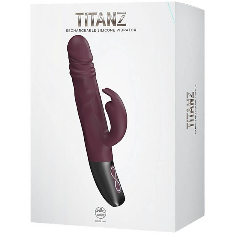 Titanz Rotating Rabbit Rechargeable by NANMA Corporation - Rabbit Vibrators