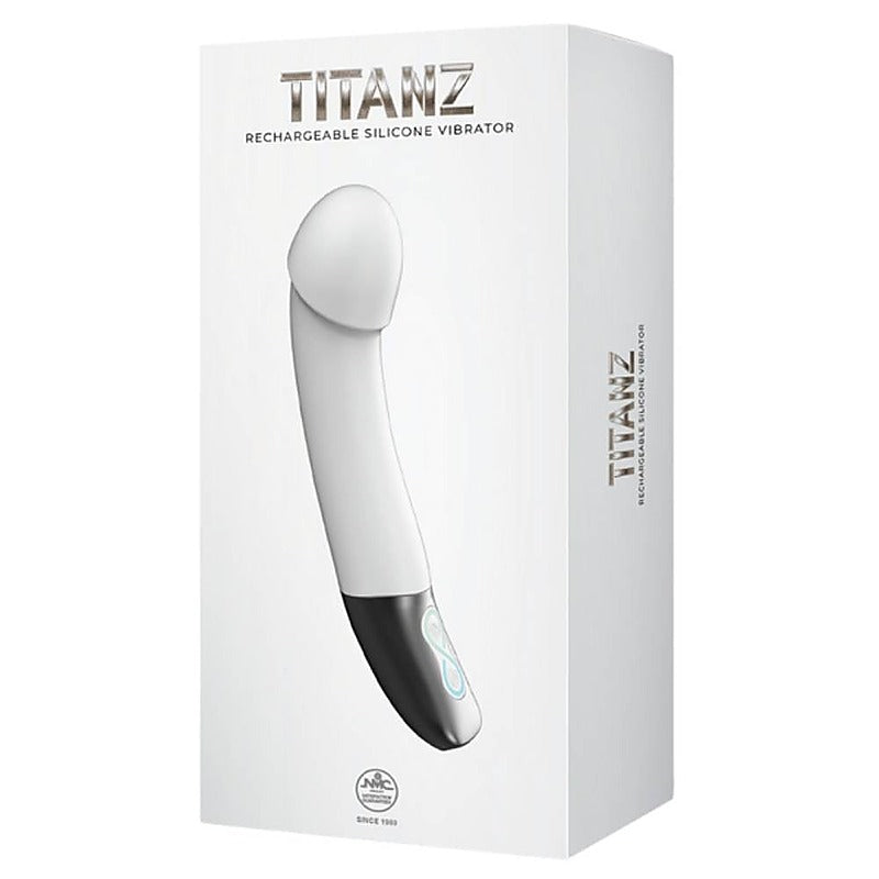 Titanz 10 Functions G-Spot Rechargeable Silicone Vibrator - G-Spot Vibrators
