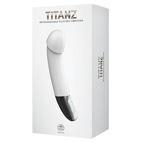 Titanz 10 Functions G-Spot Rechargeable Silicone Vibrator - G-Spot Vibrators
