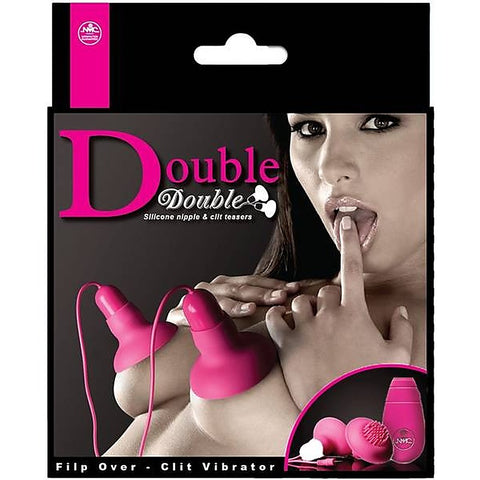 Double Trouble Nipple and Clit Teaser by NANMA Corporation - Nipple and Clit Clamps