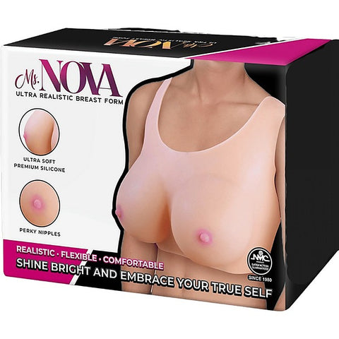 Ms. Nova Flexible & Comfortable Ultra Realistic Breast Form - Breast and Nipple Toys