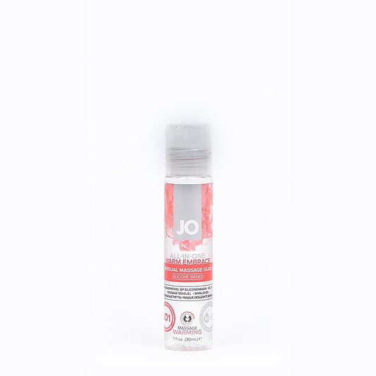 All In One Massage Glide Warming Oil by System JO - Silicone Based Lubes