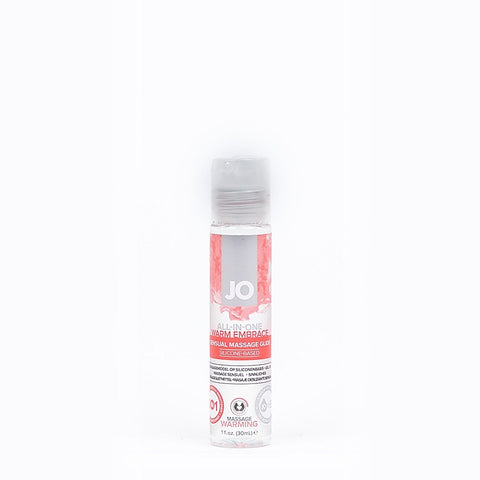 System Jo All In One Massage Glide Warming Oil 30ml Silicone Sexual Lube - Silicone Based Lubes