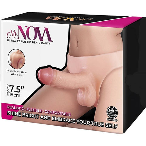 Mr. Nova Ultra Realistic Penis Panty Strap-On - Strap On Sextoys