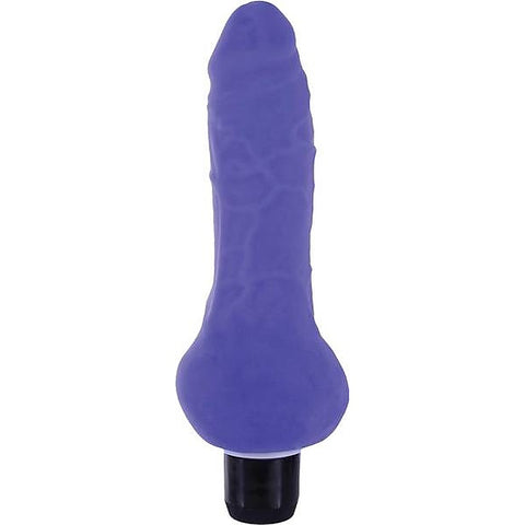True Feel Ballsy Realistic Design Vibrating Dildo - Vibrating Dildos