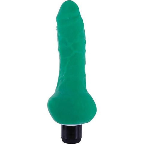 True Feel Ballsy Realistic Design Vibrating Dildo - Vibrating Dildos