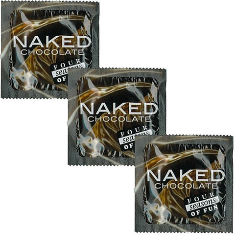 Four Seasons Naked Extra Strength Flavour Condoms 144 Pack with Premium Protection - Condoms