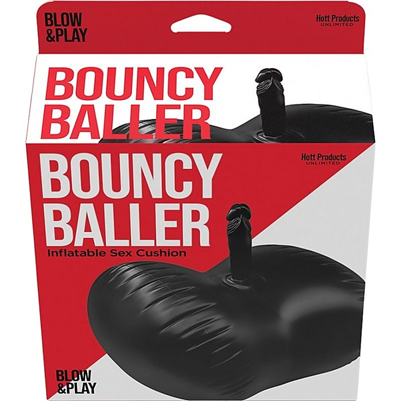 Hott Products Bouncy Baller Inflatable Dildo - Inflatable Dildos and Vibrators