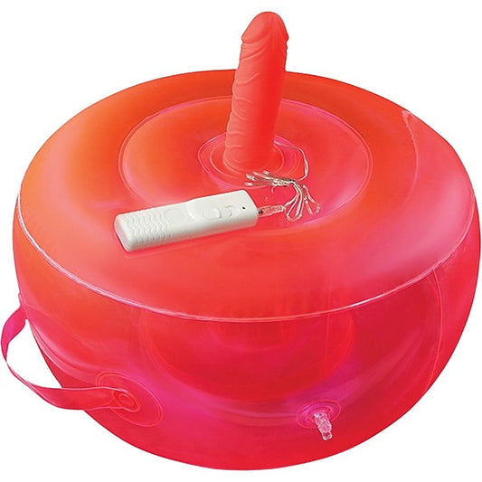 Bouncy Banger Inflatable Vibrating Dildo by Hott Products - Inflatable Dildos and Vibrators