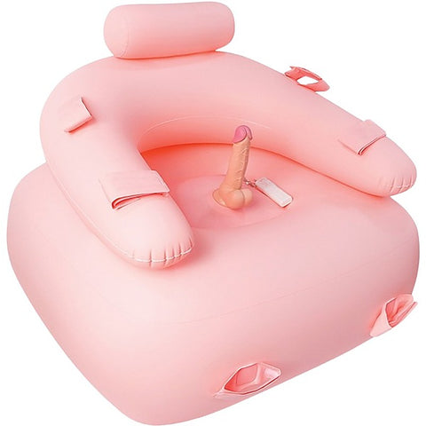 Hott Products Get Down On It Inflatable Vibrating Dildo - Inflatable Dildos and Vibrators