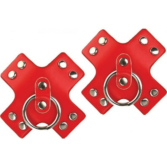 Seducer Nipplicious Erotic Women Pasties Red - Breast and Nipple Toys