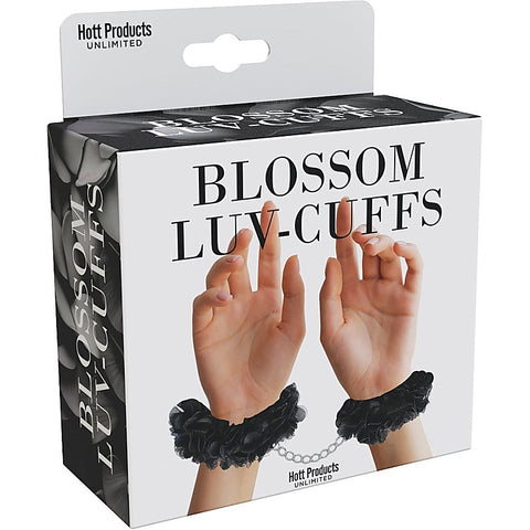 Hott Products Blossom Soft and Comfortable BDSM Luv Cuffs with Plush Design - Cuffs And Restraints