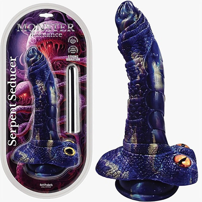 Monster Romance Serpent Seducer Fantasy Vibrating Dildo - Vibrating Dildos