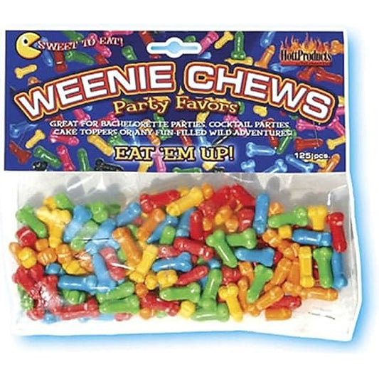 Edible Weenie Chews by Hott Products - Party Gifts and Novelties