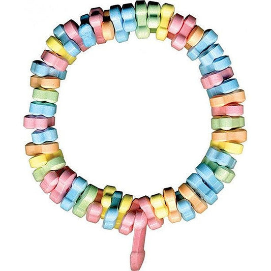 Dicky Charms Edible Penis Candy Bracelet by Hott Products - Party Gifts and Novelties