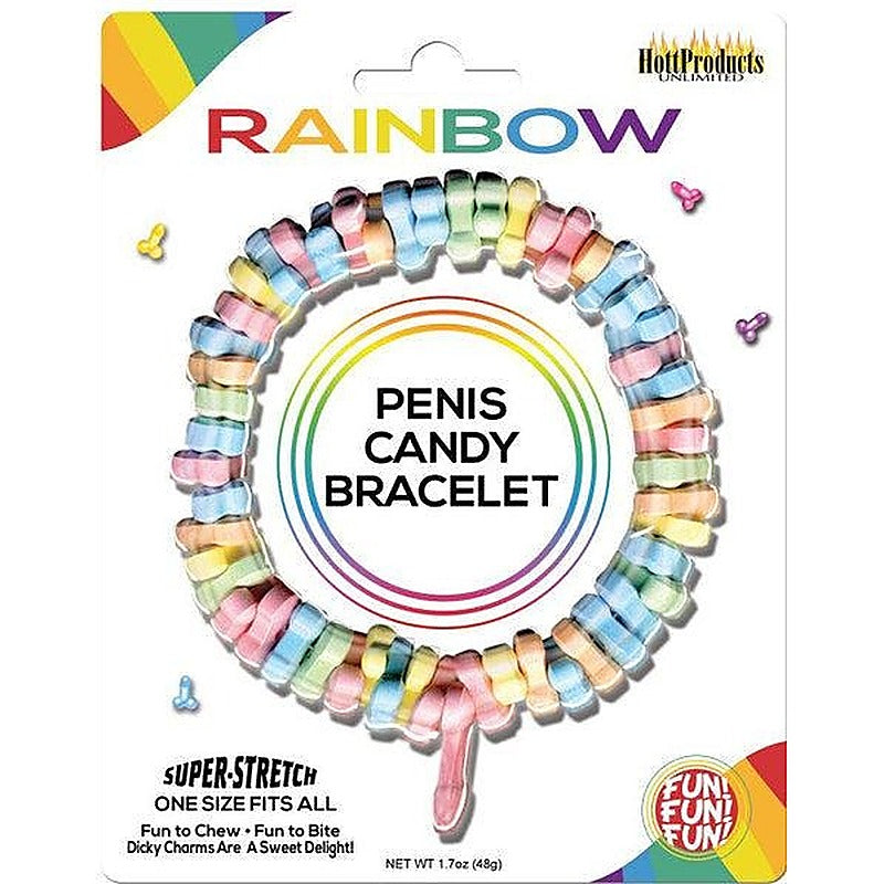 Dicky Charms Edible Penis Candy Bracelet by Hott Products - Party Gifts and Novelties