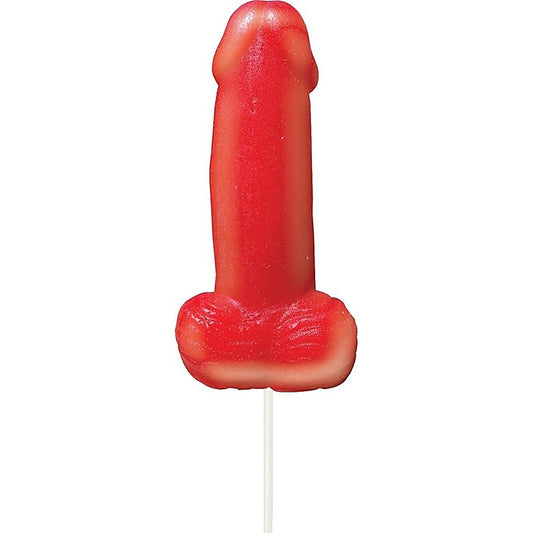 Jumbo Gummy Edible Cock Pop Strawberry by Hott Products - Party Gifts and Novelties