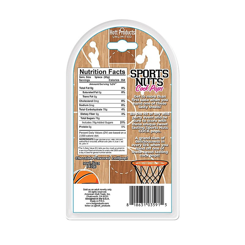 Premium Sports Nuts Cock Pop by Hott Products - Party Gifts and Novelties